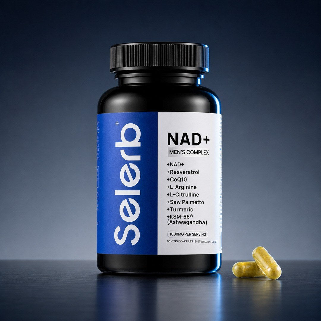 Selerb NAD+ Men's Complex · 60 cápsulas vegetales