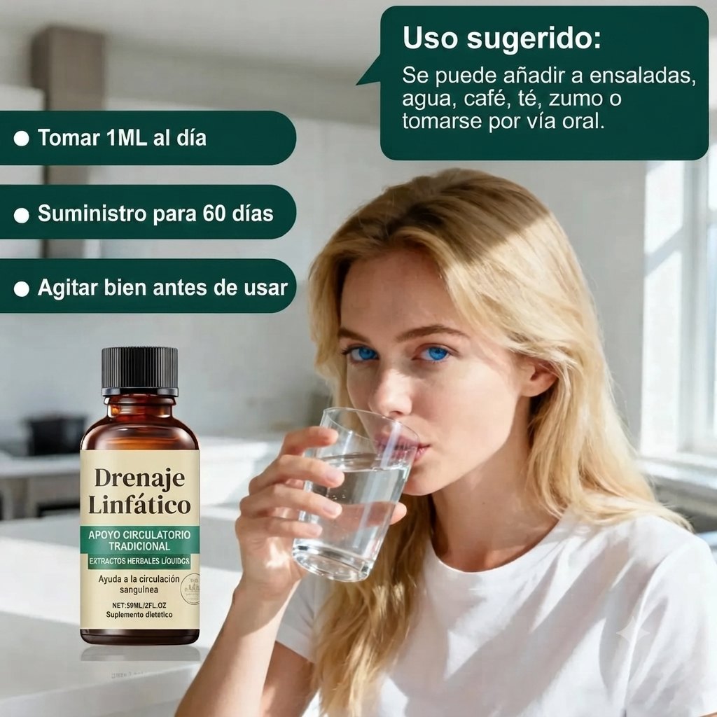 Modo de uso de Lymphatic Drainage en tres pasos